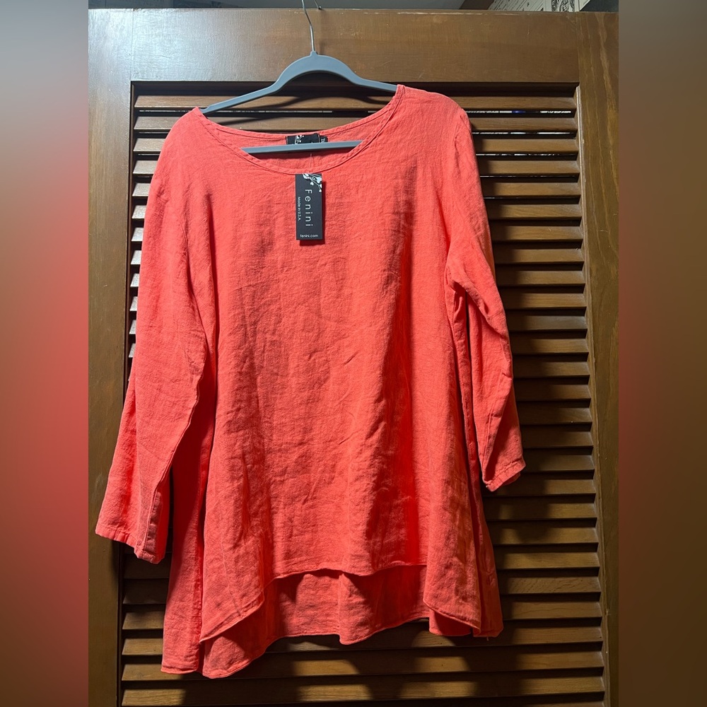 NWT Swing Top Cotton Tunic by Fenini